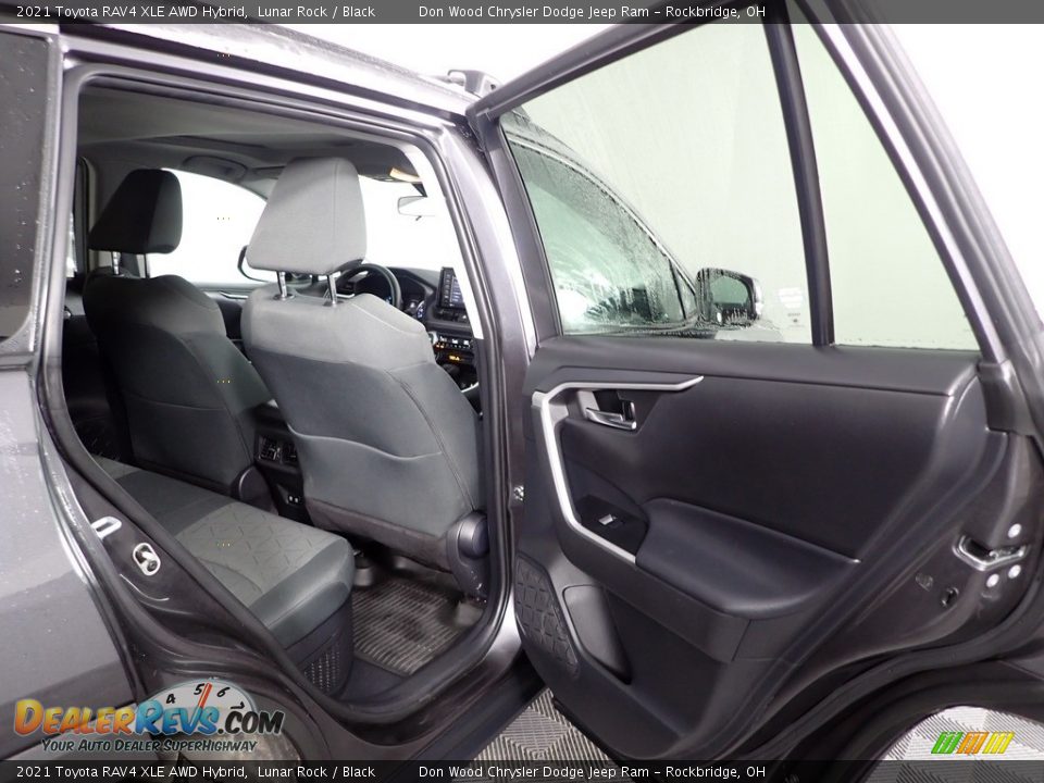 2021 Toyota RAV4 XLE AWD Hybrid Lunar Rock / Black Photo #28