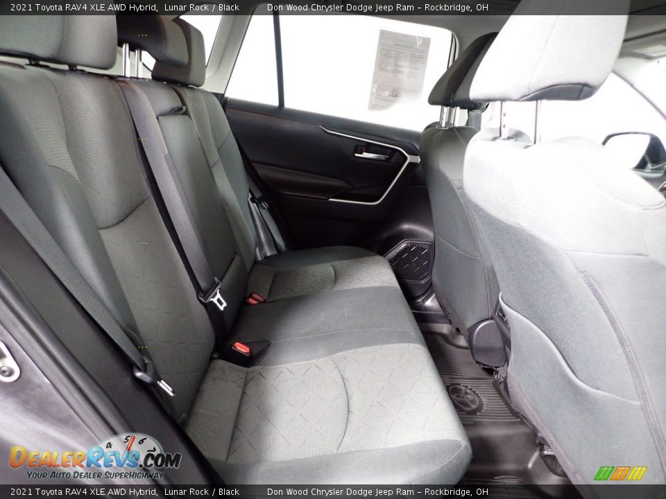 2021 Toyota RAV4 XLE AWD Hybrid Lunar Rock / Black Photo #29