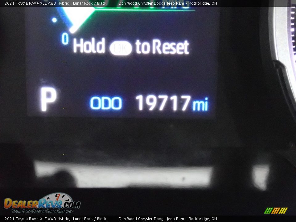2021 Toyota RAV4 XLE AWD Hybrid Lunar Rock / Black Photo #31