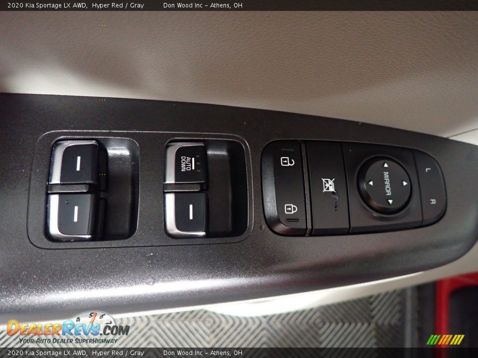 2020 Kia Sportage LX AWD Hyper Red / Gray Photo #17