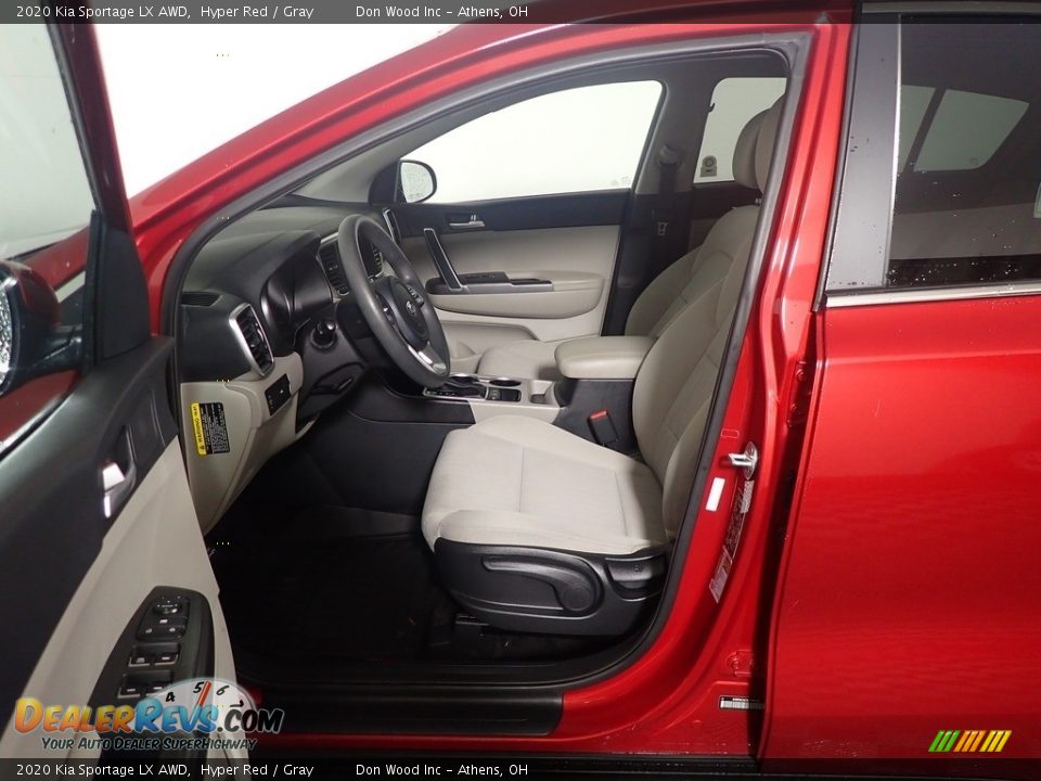 2020 Kia Sportage LX AWD Hyper Red / Gray Photo #18