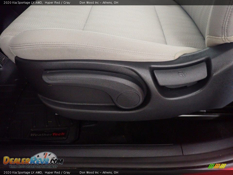 2020 Kia Sportage LX AWD Hyper Red / Gray Photo #19