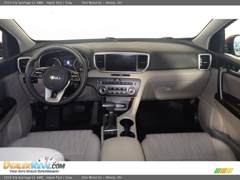 2020 Kia Sportage LX AWD Hyper Red / Gray Photo #20