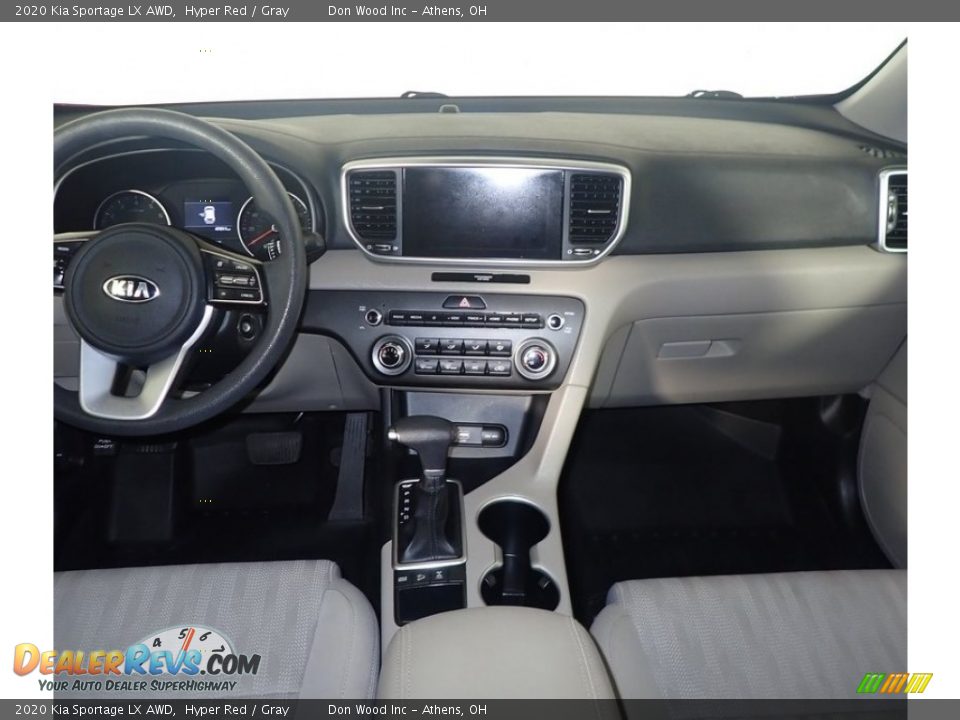 2020 Kia Sportage LX AWD Hyper Red / Gray Photo #21