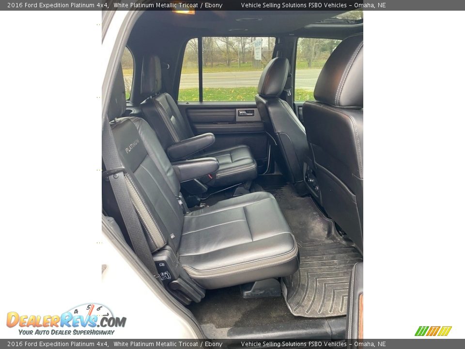 Rear Seat of 2016 Ford Expedition Platinum 4x4 Photo #5