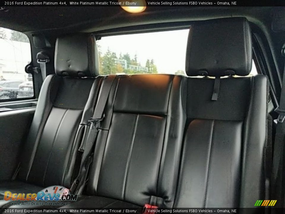 Rear Seat of 2016 Ford Expedition Platinum 4x4 Photo #6