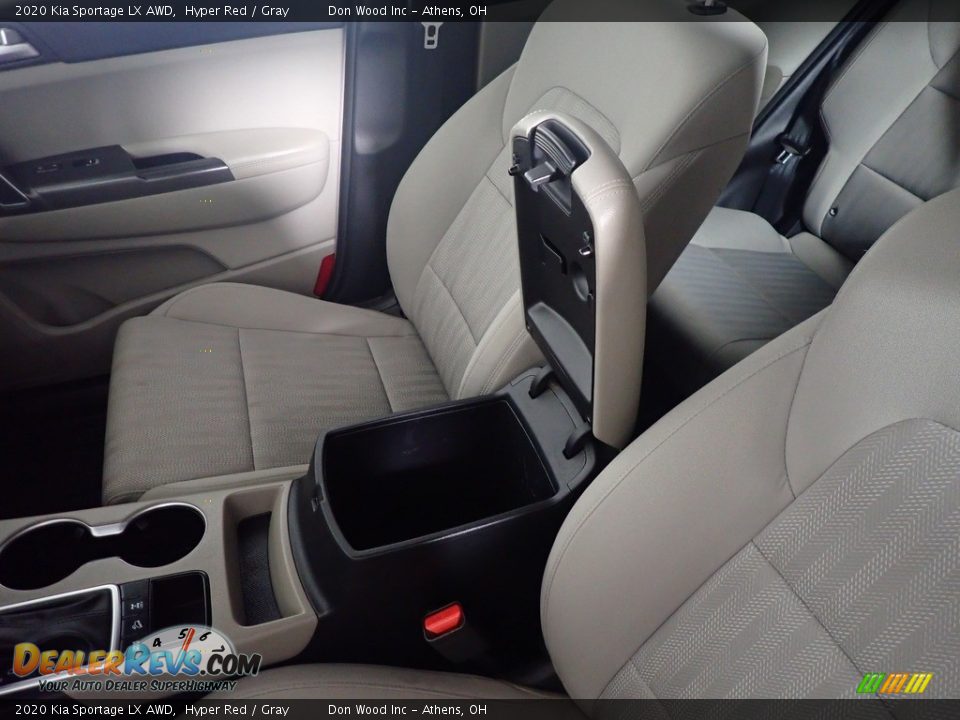 2020 Kia Sportage LX AWD Hyper Red / Gray Photo #29