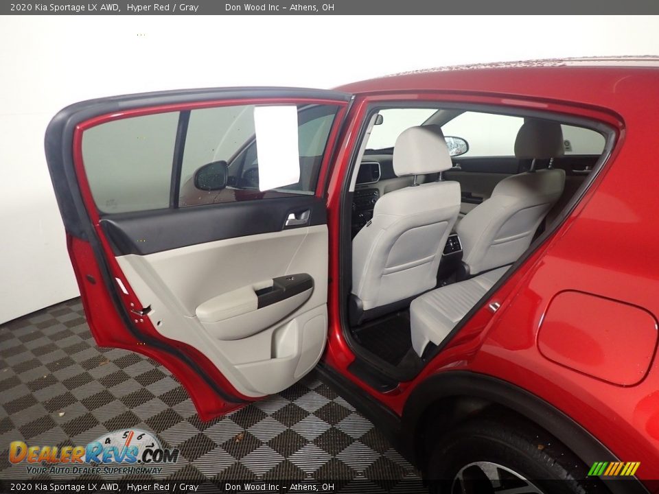 2020 Kia Sportage LX AWD Hyper Red / Gray Photo #30