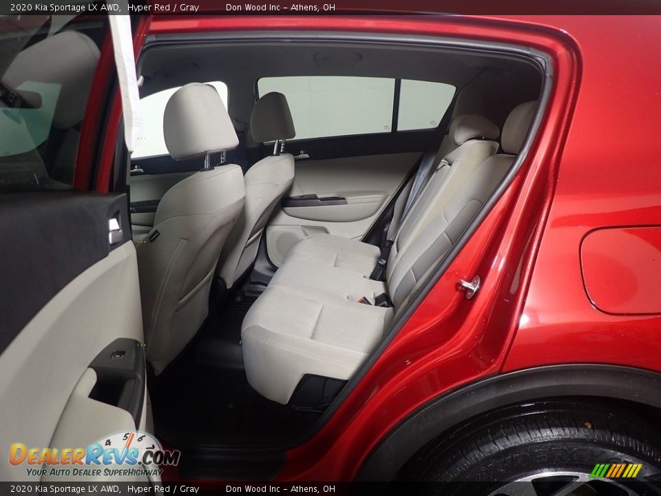 2020 Kia Sportage LX AWD Hyper Red / Gray Photo #31