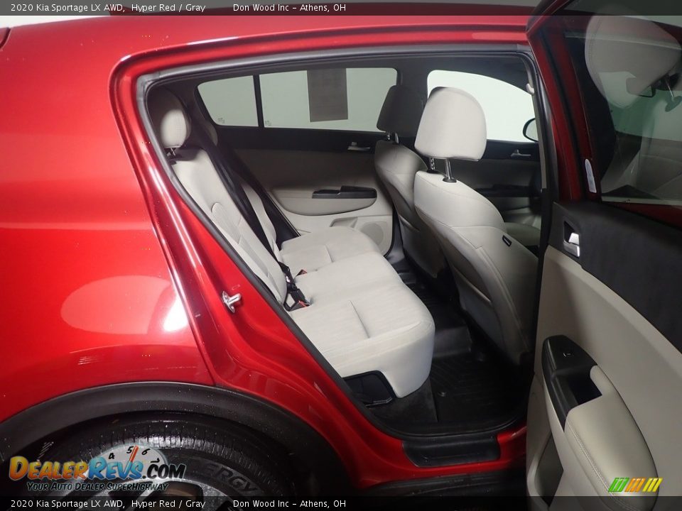 2020 Kia Sportage LX AWD Hyper Red / Gray Photo #33
