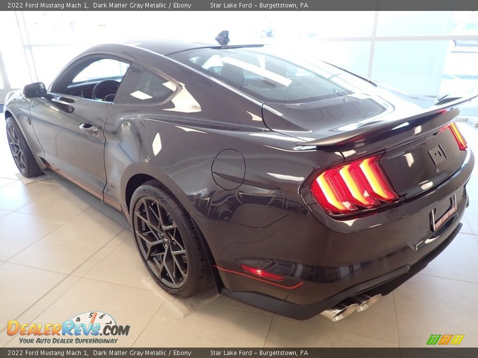 2022 Ford Mustang Mach 1 Dark Matter Gray Metallic / Ebony Photo #3