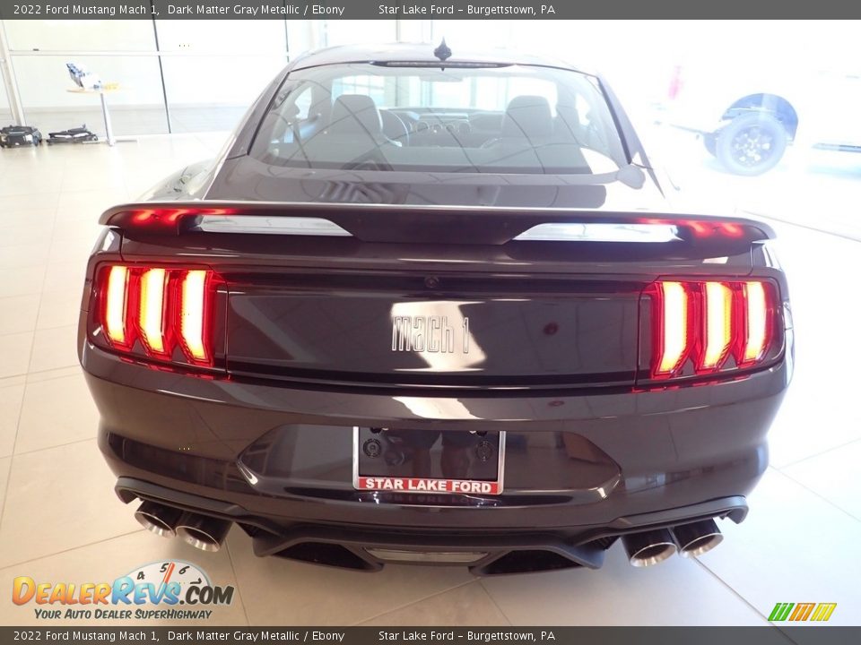 2022 Ford Mustang Mach 1 Dark Matter Gray Metallic / Ebony Photo #4