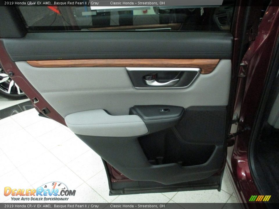 2019 Honda CR-V EX AWD Basque Red Pearl II / Gray Photo #22