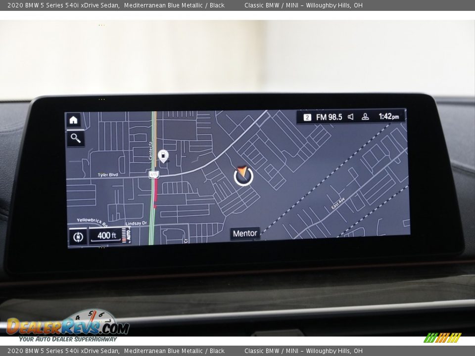 Navigation of 2020 BMW 5 Series 540i xDrive Sedan Photo #10