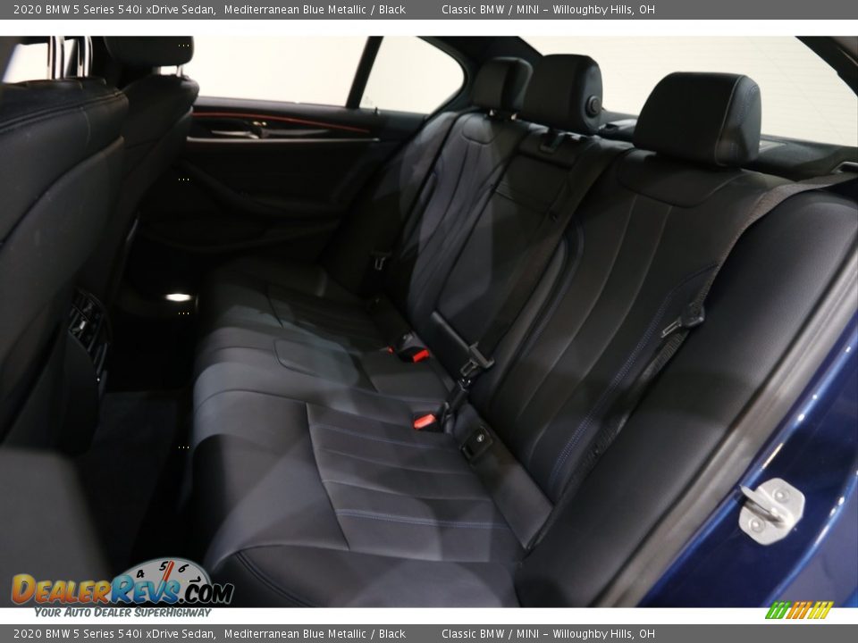 2020 BMW 5 Series 540i xDrive Sedan Mediterranean Blue Metallic / Black Photo #20
