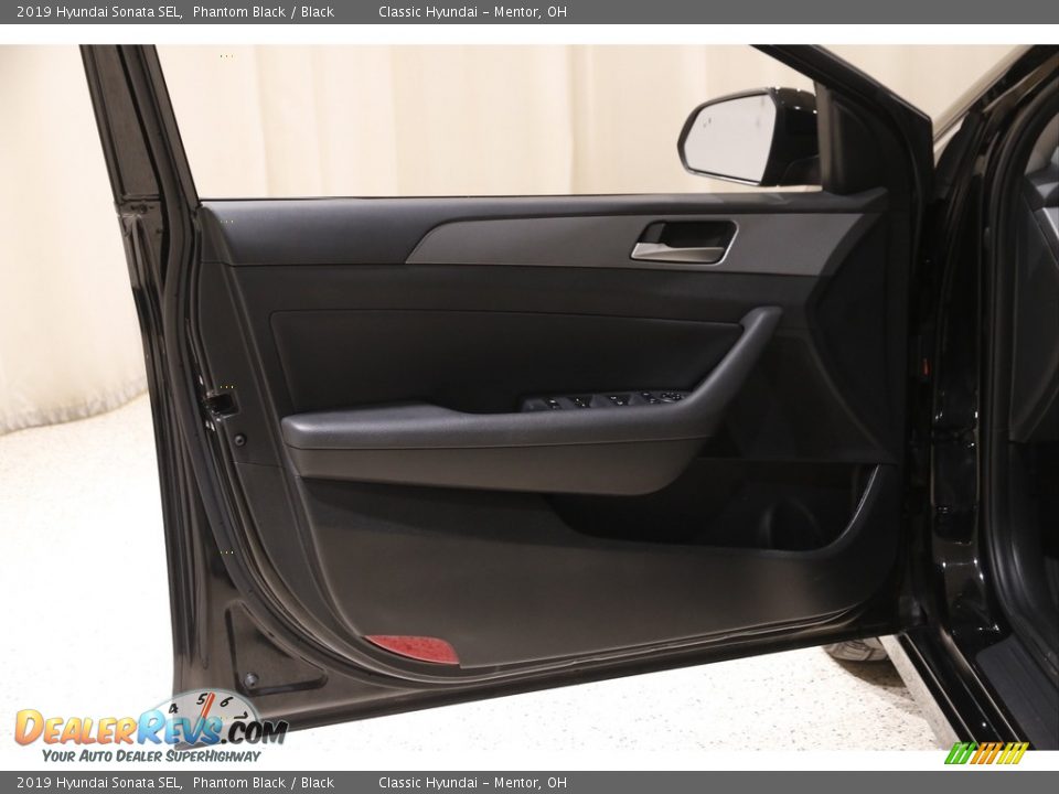 2019 Hyundai Sonata SEL Phantom Black / Black Photo #4