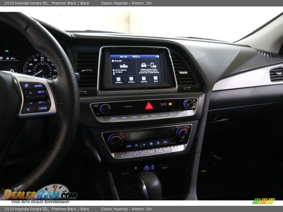 2019 Hyundai Sonata SEL Phantom Black / Black Photo #9