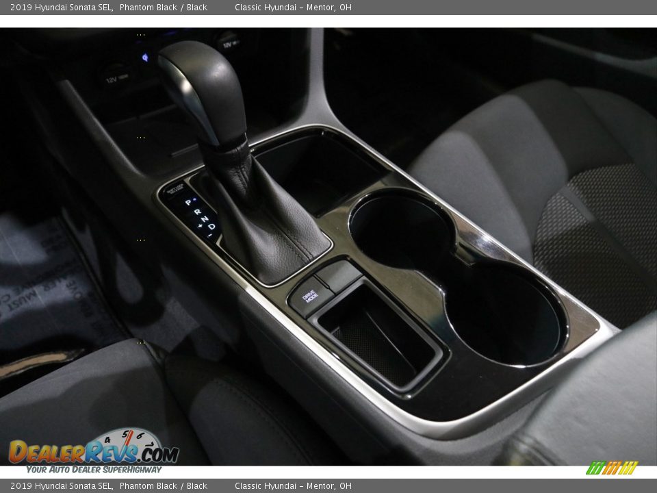 2019 Hyundai Sonata SEL Phantom Black / Black Photo #13
