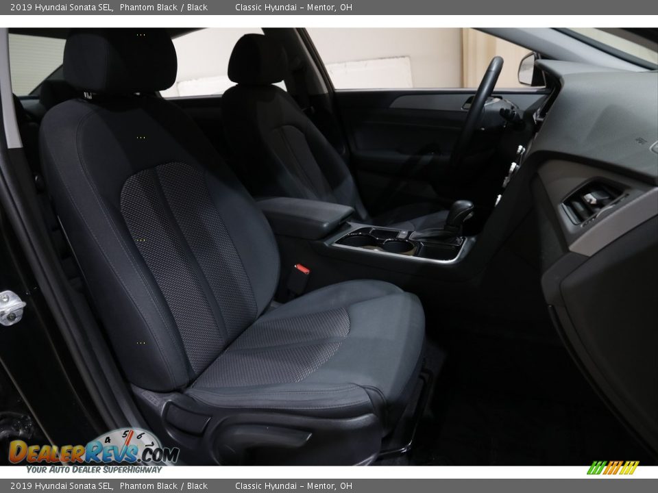 2019 Hyundai Sonata SEL Phantom Black / Black Photo #14