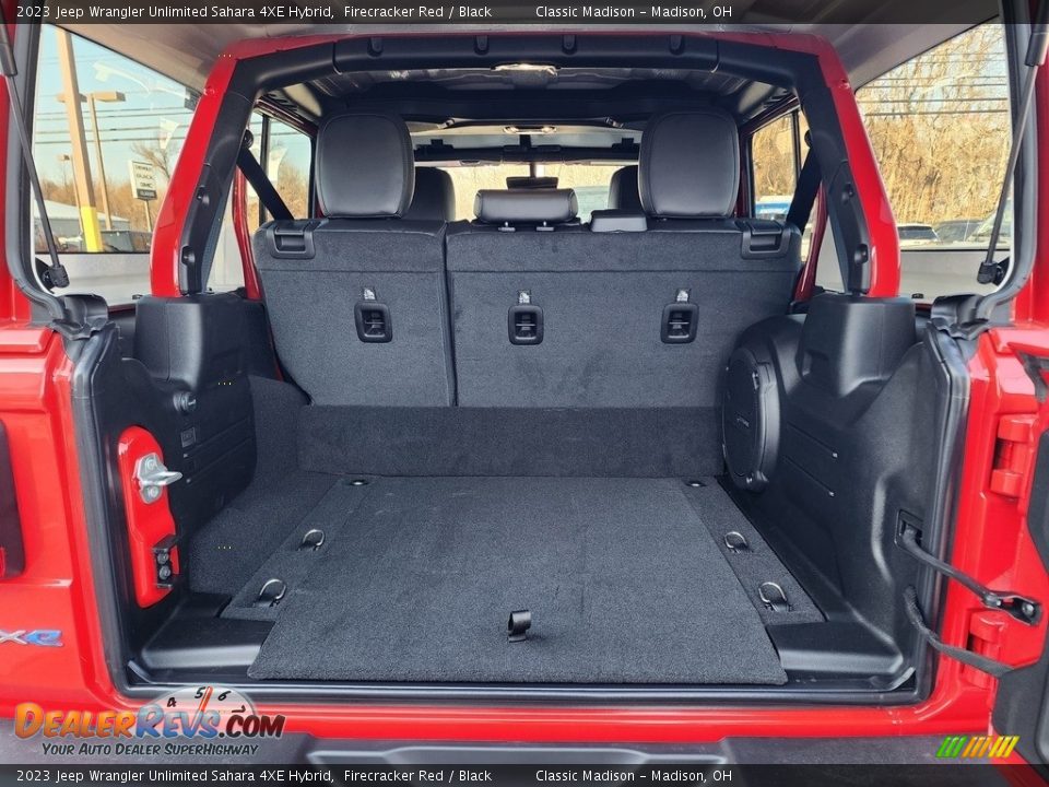2023 Jeep Wrangler Unlimited Sahara 4XE Hybrid Firecracker Red / Black Photo #6