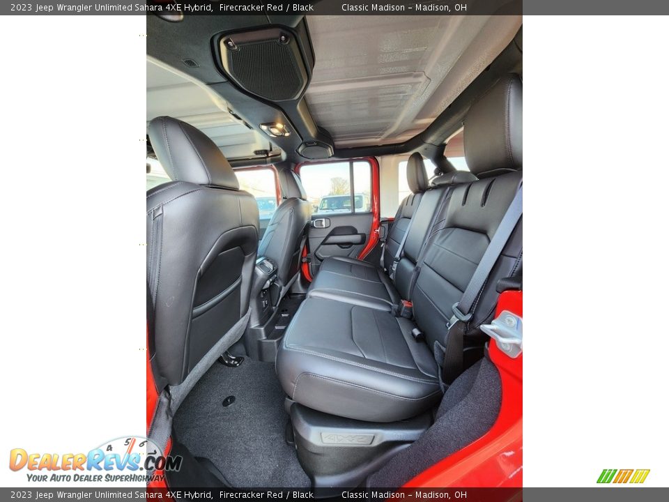 2023 Jeep Wrangler Unlimited Sahara 4XE Hybrid Firecracker Red / Black Photo #8