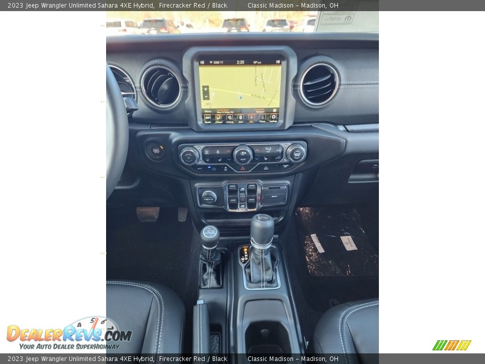 2023 Jeep Wrangler Unlimited Sahara 4XE Hybrid Firecracker Red / Black Photo #11