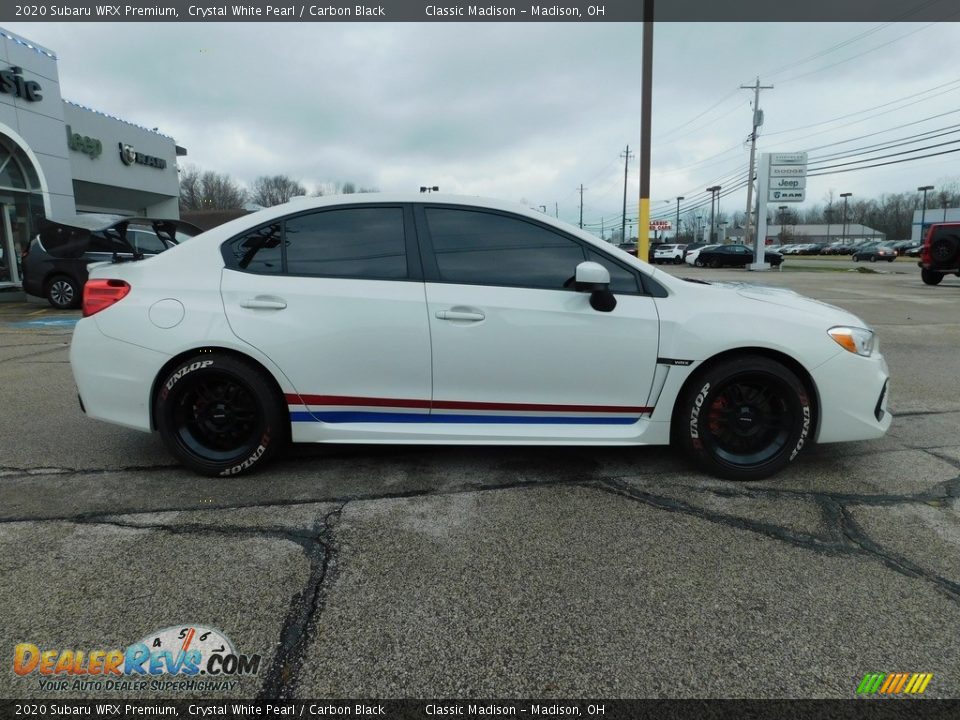 2020 Subaru WRX Premium Crystal White Pearl / Carbon Black Photo #3