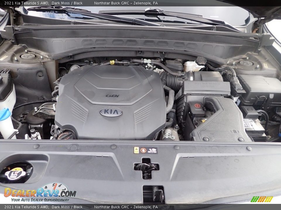 2021 Kia Telluride S AWD 3.6 Liter DOHC 24-Valve CVVT V6 Engine Photo #14
