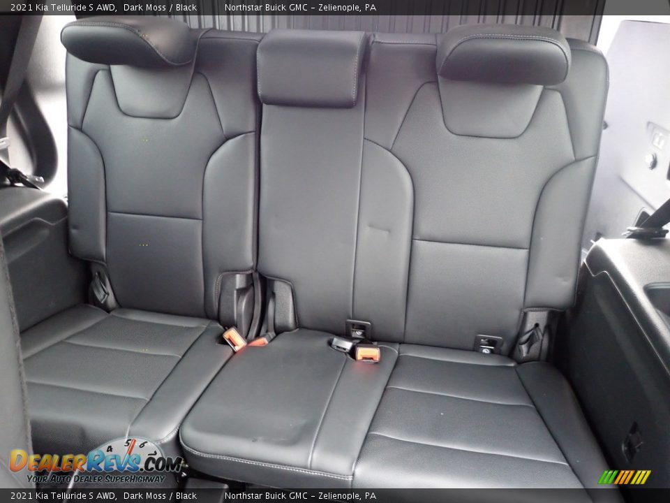 Rear Seat of 2021 Kia Telluride S AWD Photo #17