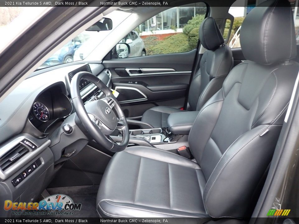 Front Seat of 2021 Kia Telluride S AWD Photo #21