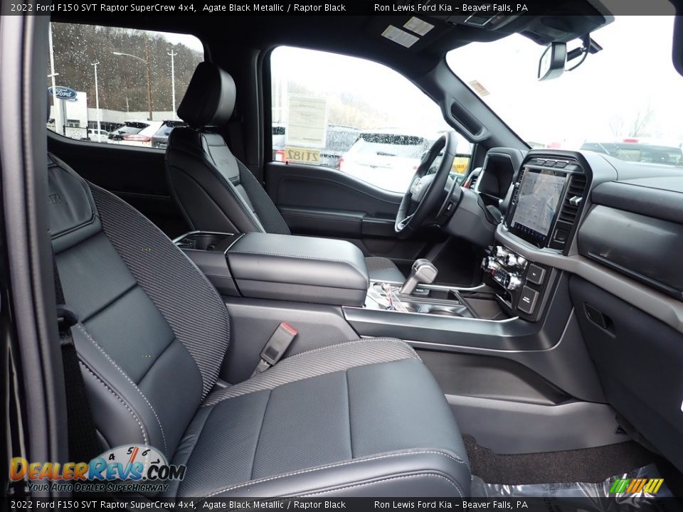 Front Seat of 2022 Ford F150 SVT Raptor SuperCrew 4x4 Photo #12