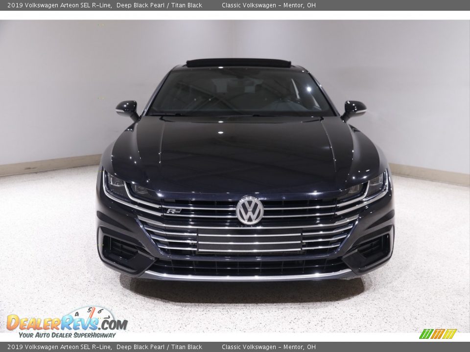Deep Black Pearl 2019 Volkswagen Arteon SEL R-Line Photo #2