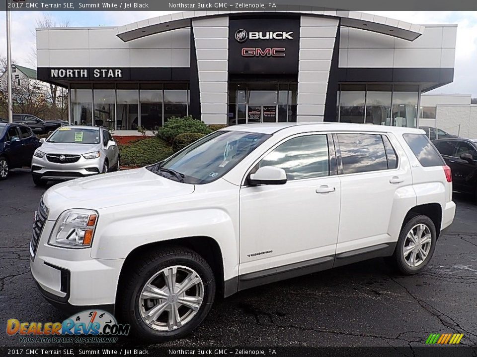 2017 GMC Terrain SLE Summit White / Jet Black Photo #1