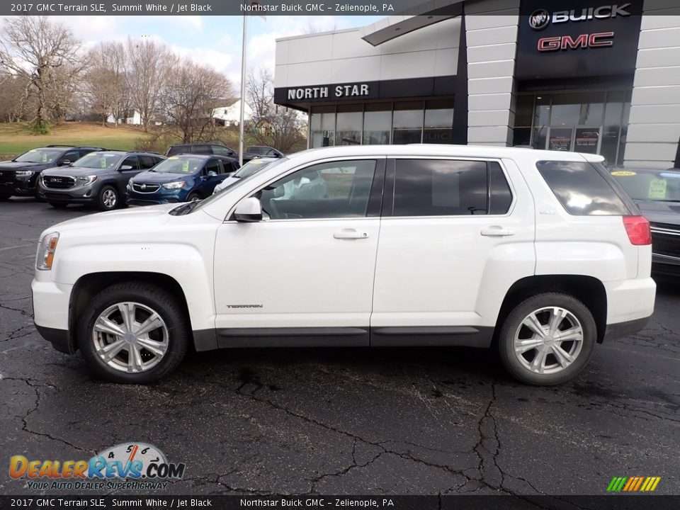 2017 GMC Terrain SLE Summit White / Jet Black Photo #2