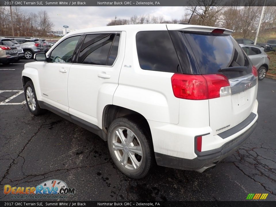 2017 GMC Terrain SLE Summit White / Jet Black Photo #3