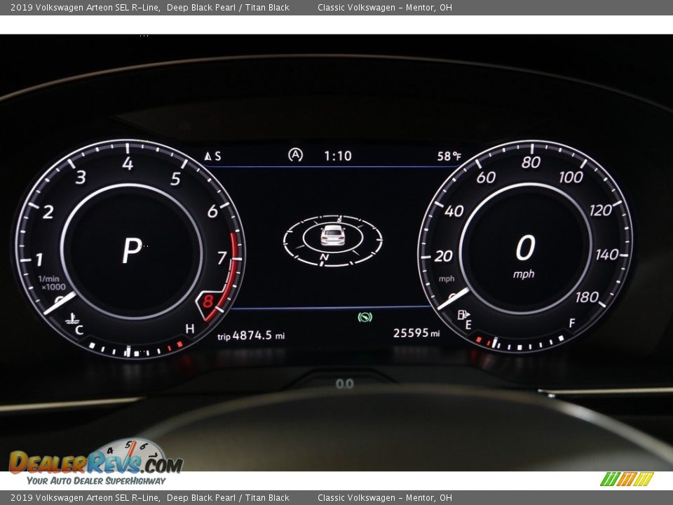 2019 Volkswagen Arteon SEL R-Line Gauges Photo #8