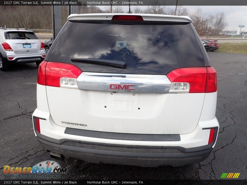 2017 GMC Terrain SLE Summit White / Jet Black Photo #5