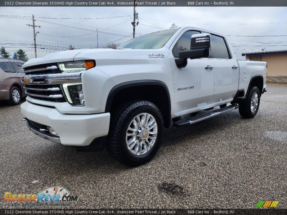 2022 Chevrolet Silverado 3500HD High Country Crew Cab 4x4 Iridescent Pearl Tricoat / Jet Black Photo #1