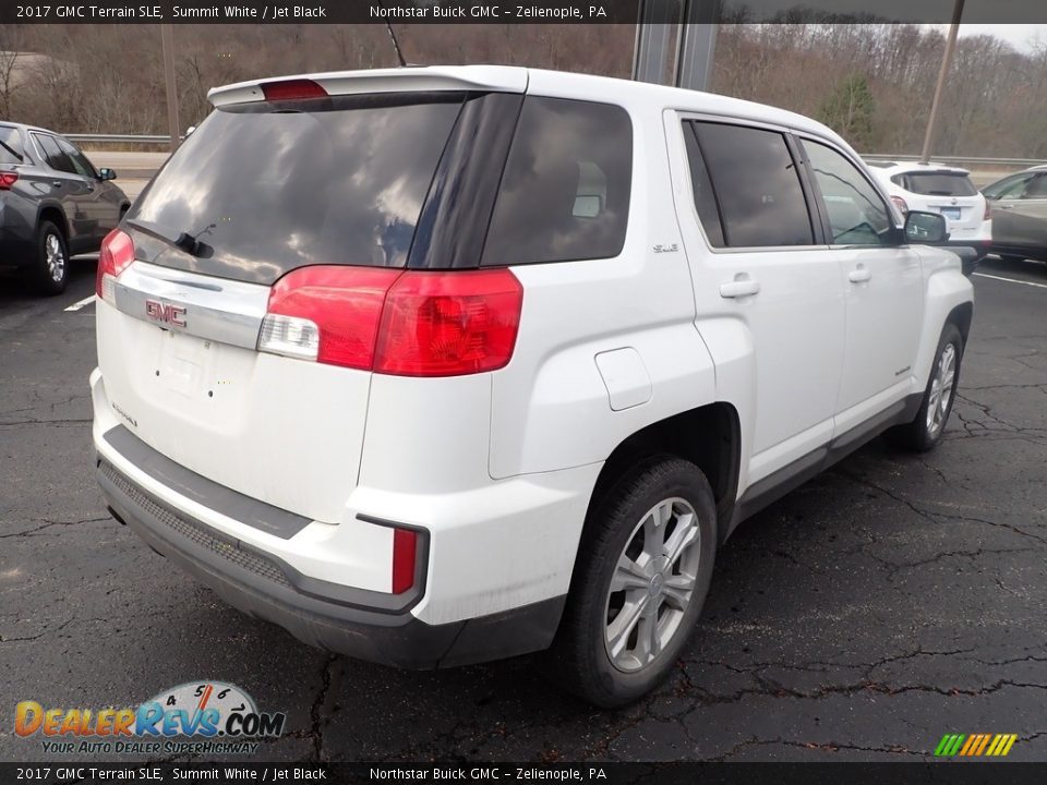 2017 GMC Terrain SLE Summit White / Jet Black Photo #6