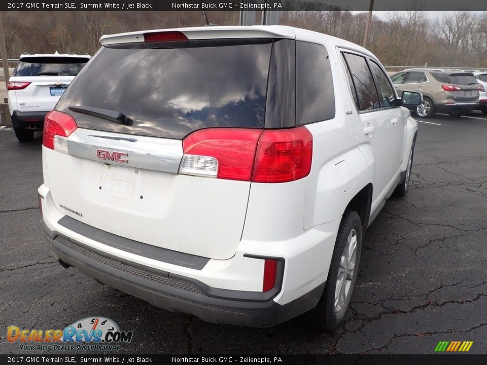 2017 GMC Terrain SLE Summit White / Jet Black Photo #7