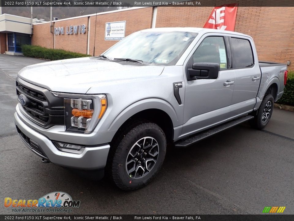 Iconic Silver Metallic 2022 Ford F150 XLT SuperCrew 4x4 Photo #4