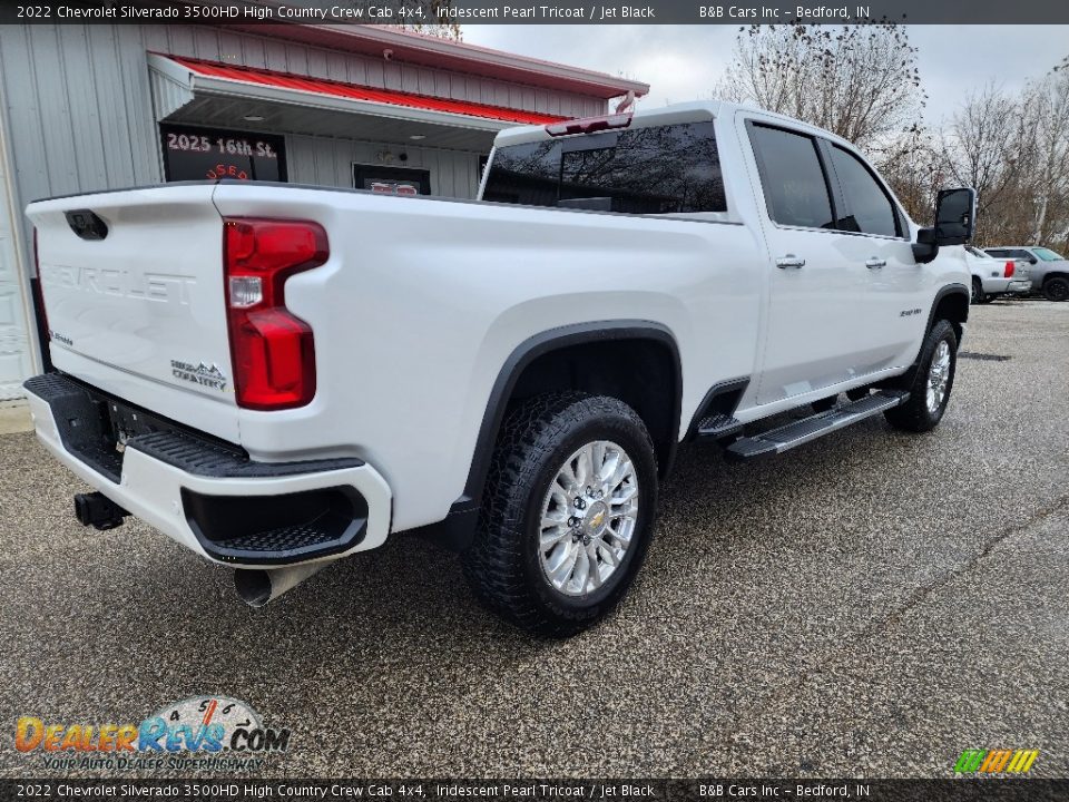 2022 Chevrolet Silverado 3500HD High Country Crew Cab 4x4 Iridescent Pearl Tricoat / Jet Black Photo #3