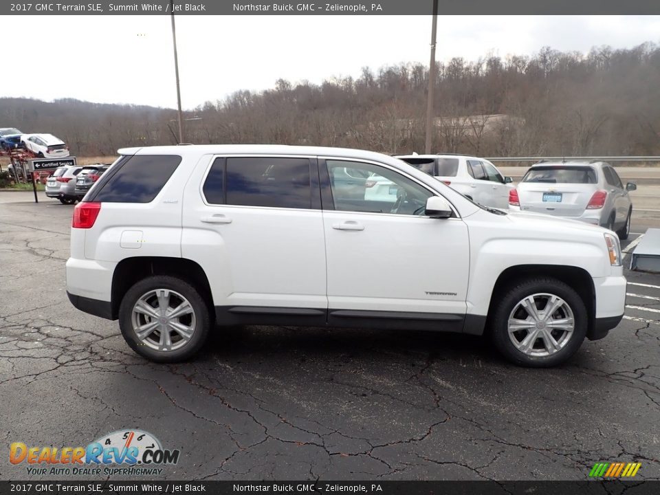 2017 GMC Terrain SLE Summit White / Jet Black Photo #8