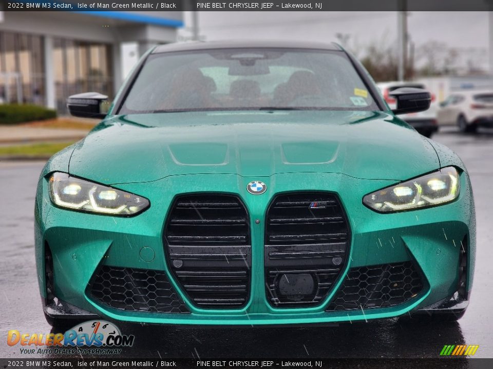 Isle of Man Green Metallic 2022 BMW M3 Sedan Photo #2