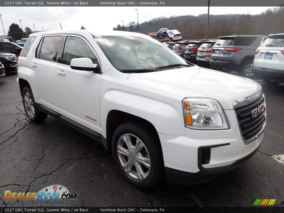 2017 GMC Terrain SLE Summit White / Jet Black Photo #9