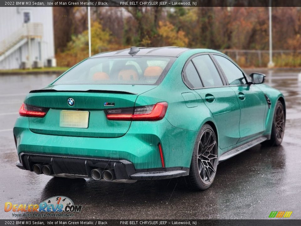 Isle of Man Green Metallic 2022 BMW M3 Sedan Photo #4