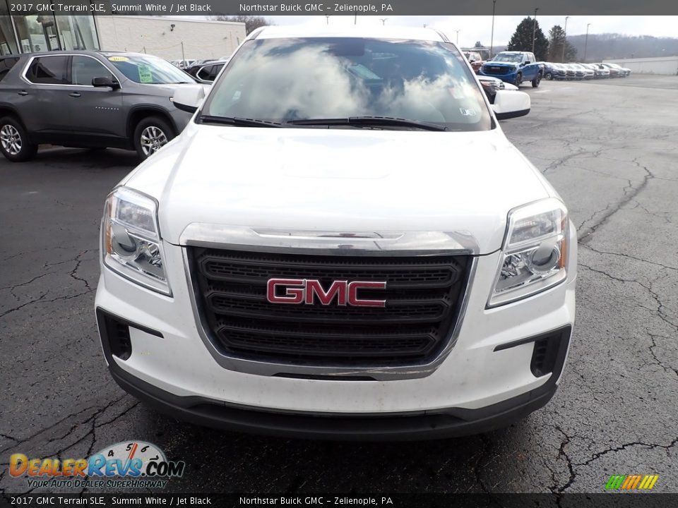 2017 GMC Terrain SLE Summit White / Jet Black Photo #11