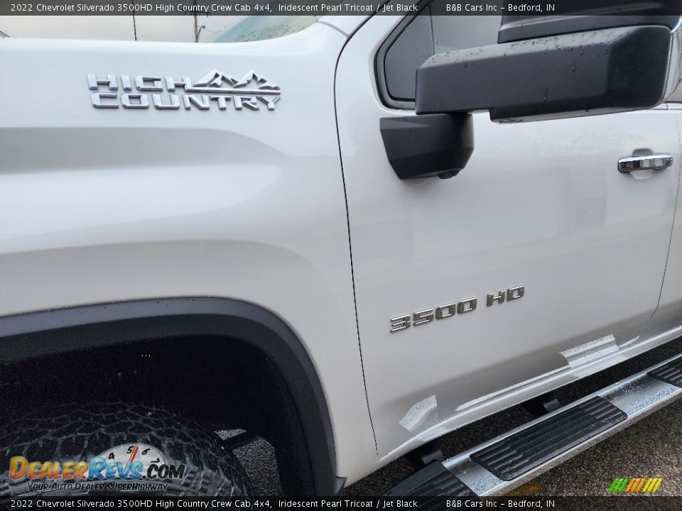 2022 Chevrolet Silverado 3500HD High Country Crew Cab 4x4 Iridescent Pearl Tricoat / Jet Black Photo #6