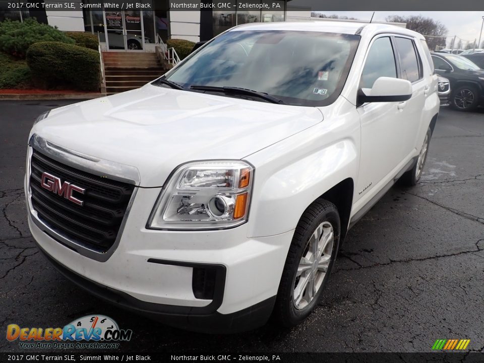 2017 GMC Terrain SLE Summit White / Jet Black Photo #12