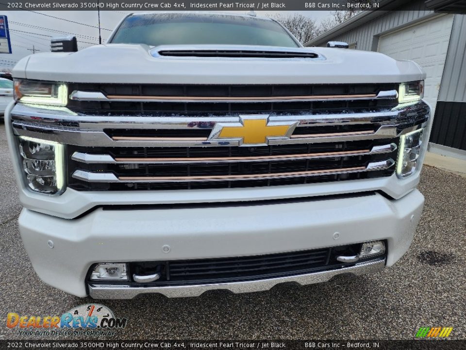 2022 Chevrolet Silverado 3500HD High Country Crew Cab 4x4 Iridescent Pearl Tricoat / Jet Black Photo #8